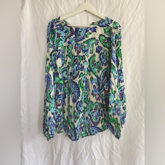 Zara Paisley Tops Boho Size XL - Picture 12 of 13